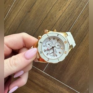 Michele Tahitian jellybean strap watch, women’s